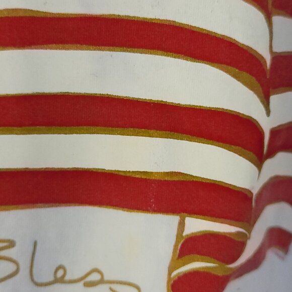 Vintage Patriotic Flag Graphic T-Shirt Men's XL LAT Sport Red White Blue USA - Picture 3 of 11